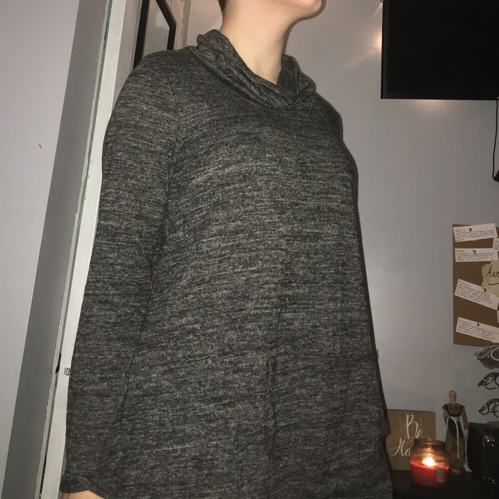 Dark Grey Athleisure Pullover
